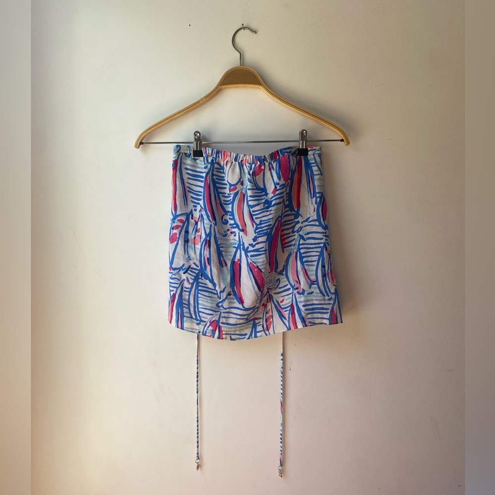 Ily Pulitzer halter/tie back tube top